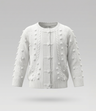 Chaleco bebé cardigan con bordados