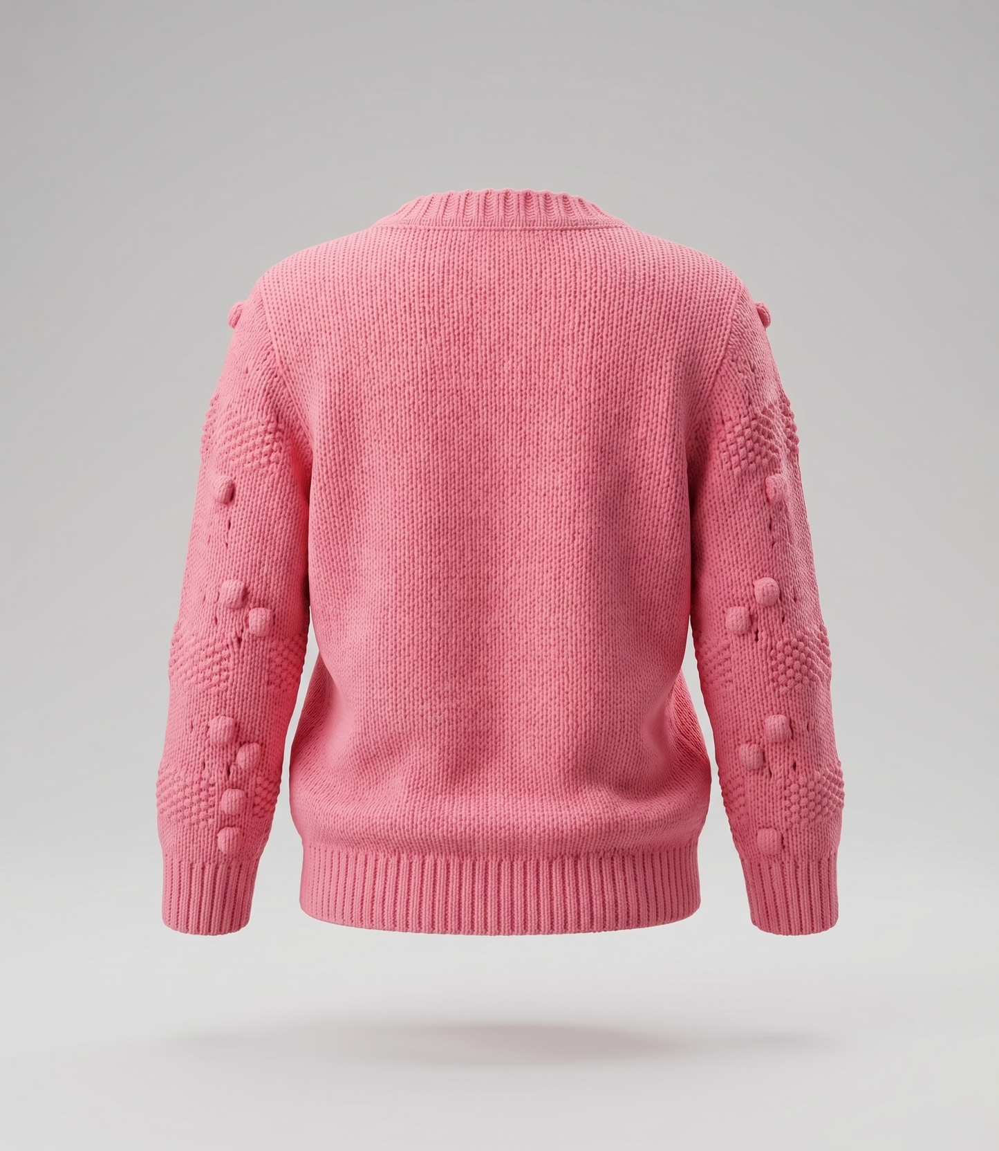 Chaleco bebé cardigan con bordados 3 meses / Coral