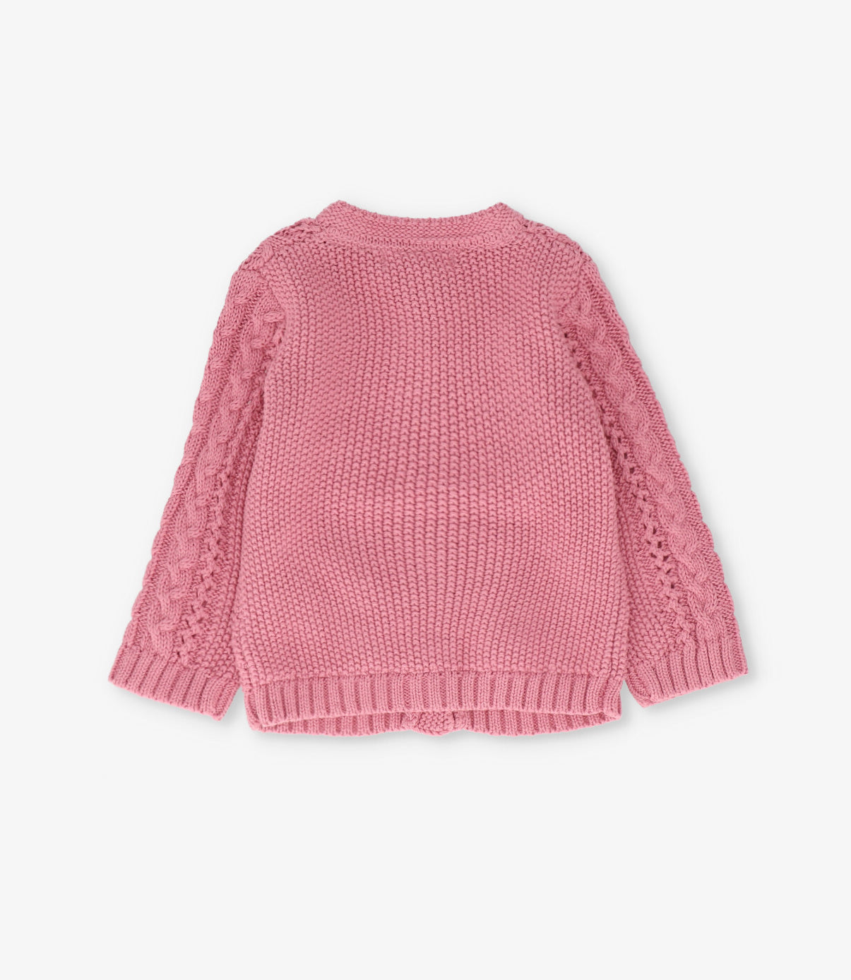 Chaleco bebé cardigan 3 meses / Coral