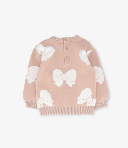Chaleco bebé con lazos 3 meses / Beige