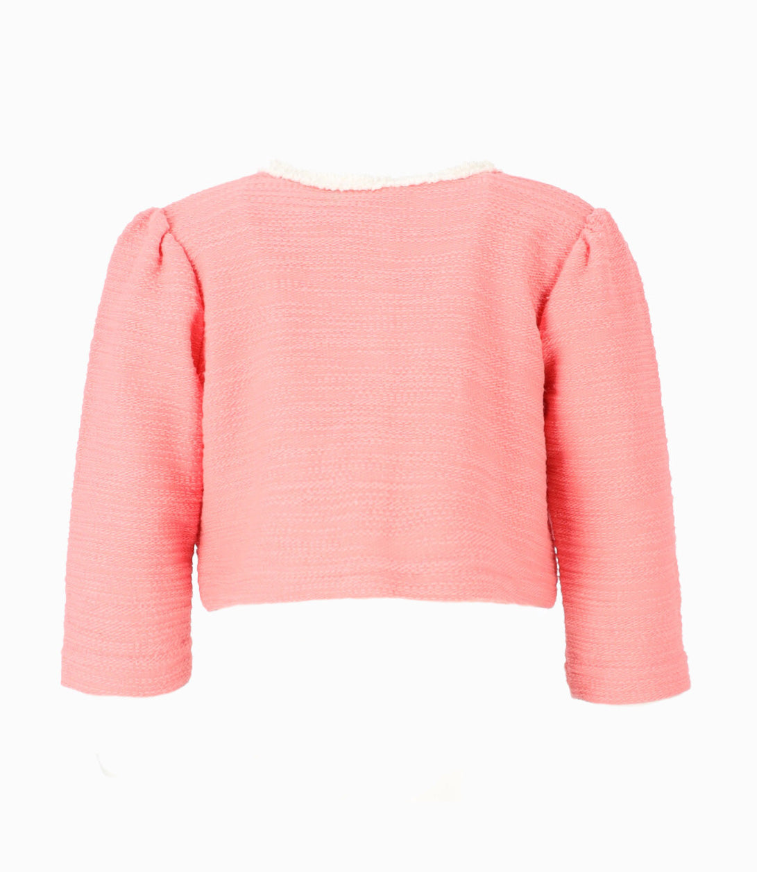 Chaqueta bebé crop 3 meses / Coral