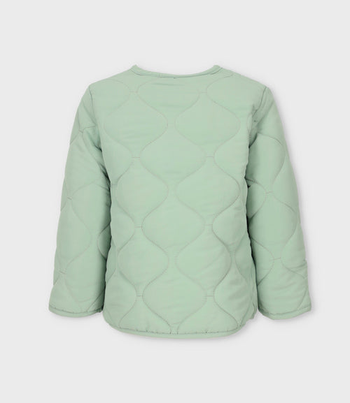 Chaqueta bebé floreada 3 meses / Verde