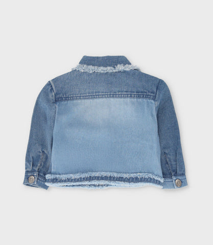 Chaqueta bebé con flores