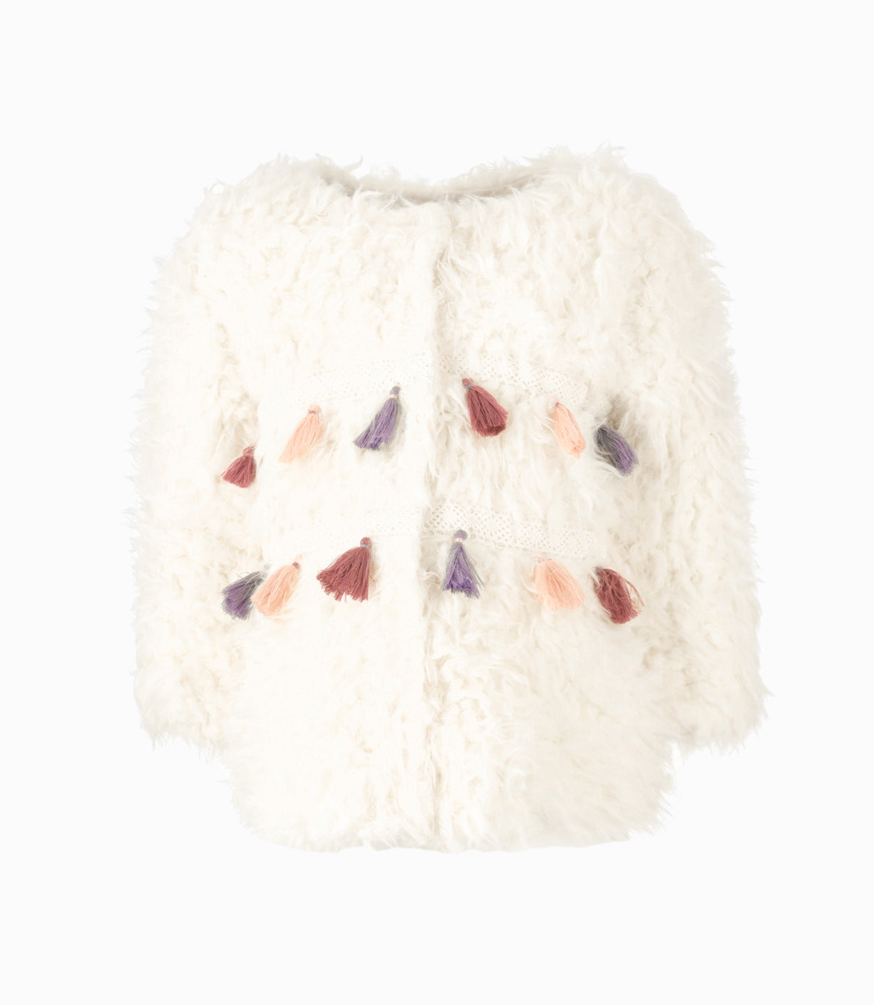 Chaqueta Bebé Con Pompones