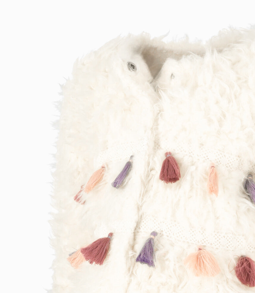 Chaqueta Bebé Con Pompones