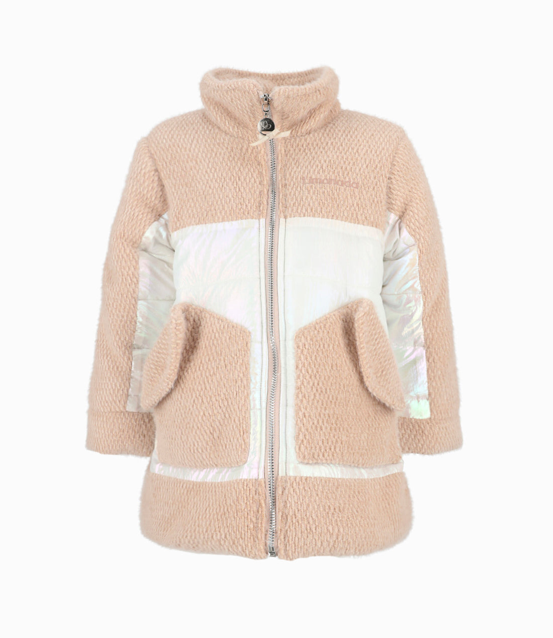 Chaqueta Bebé Metalizada 3 meses / Beige
