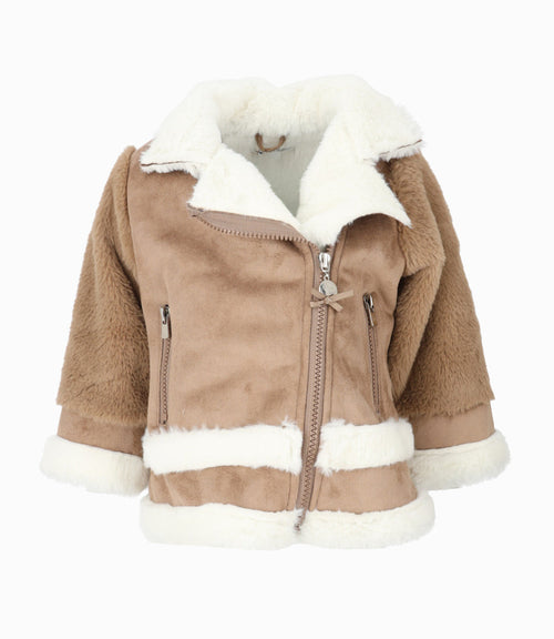 Chaqueta bebé niña aviadora