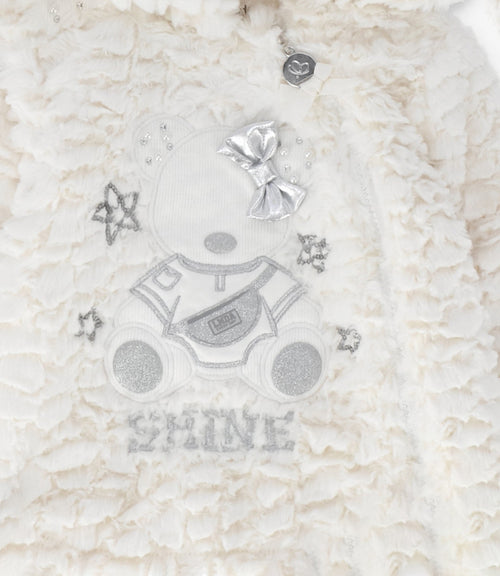 Chaqueta bebé con oso