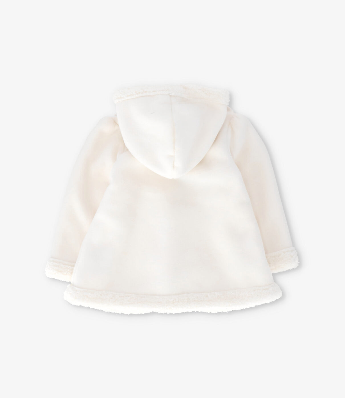 Chaqueta bebé con flores 3 meses / Crudo