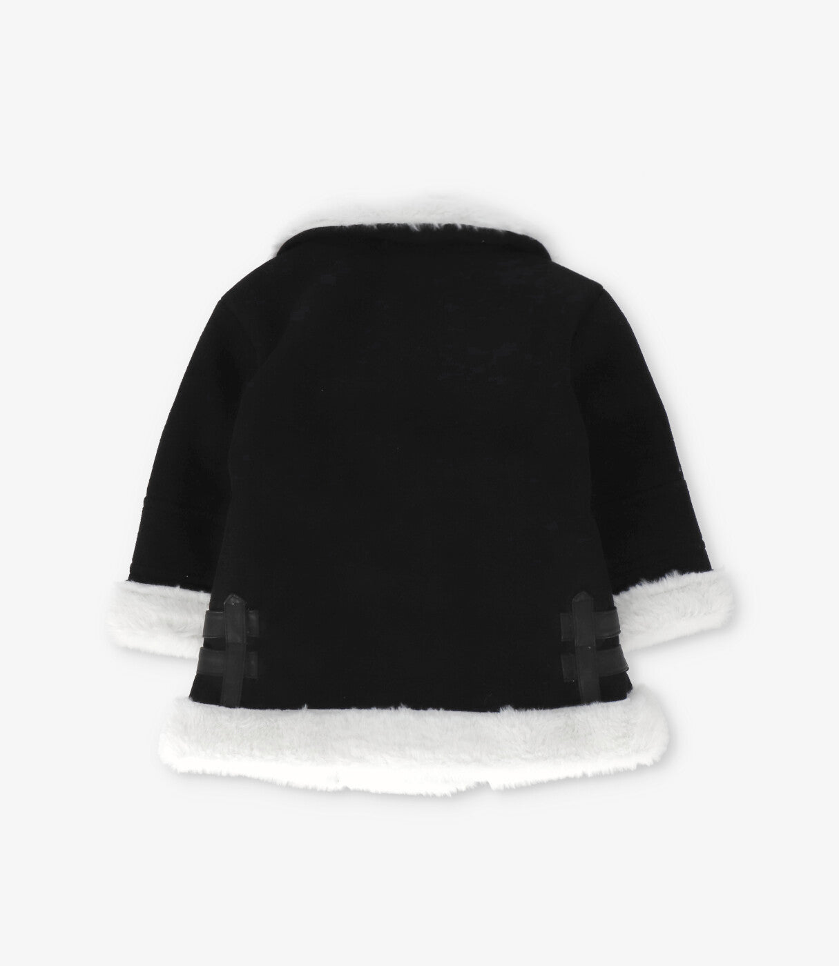 Chaqueta bebé aviadora de gamuza 3 meses / Negro