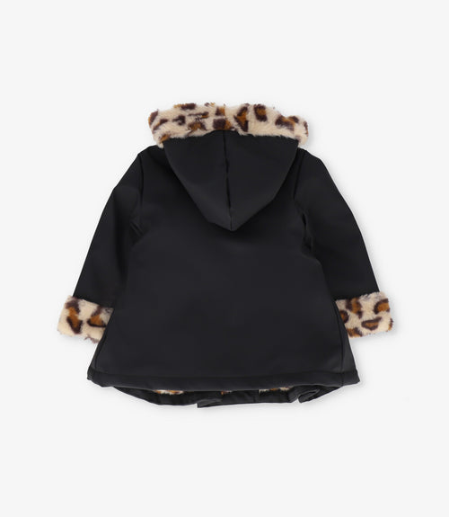 Chaqueta bebé animal print 3 meses / Negro