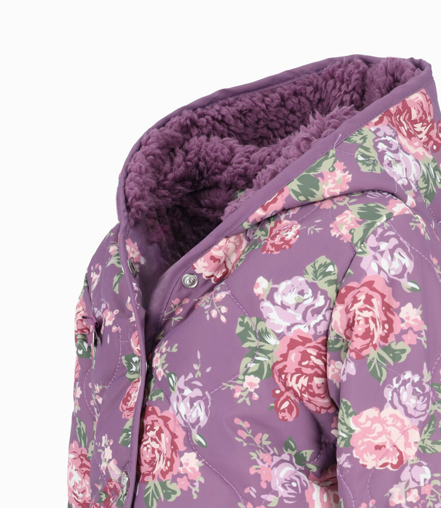 Parka Bebé Floreada
