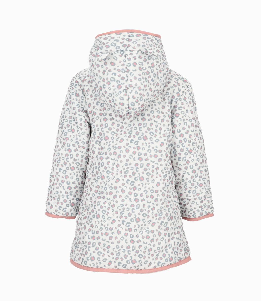 Parka bebé niña animal print 3 meses / Palo Rosa