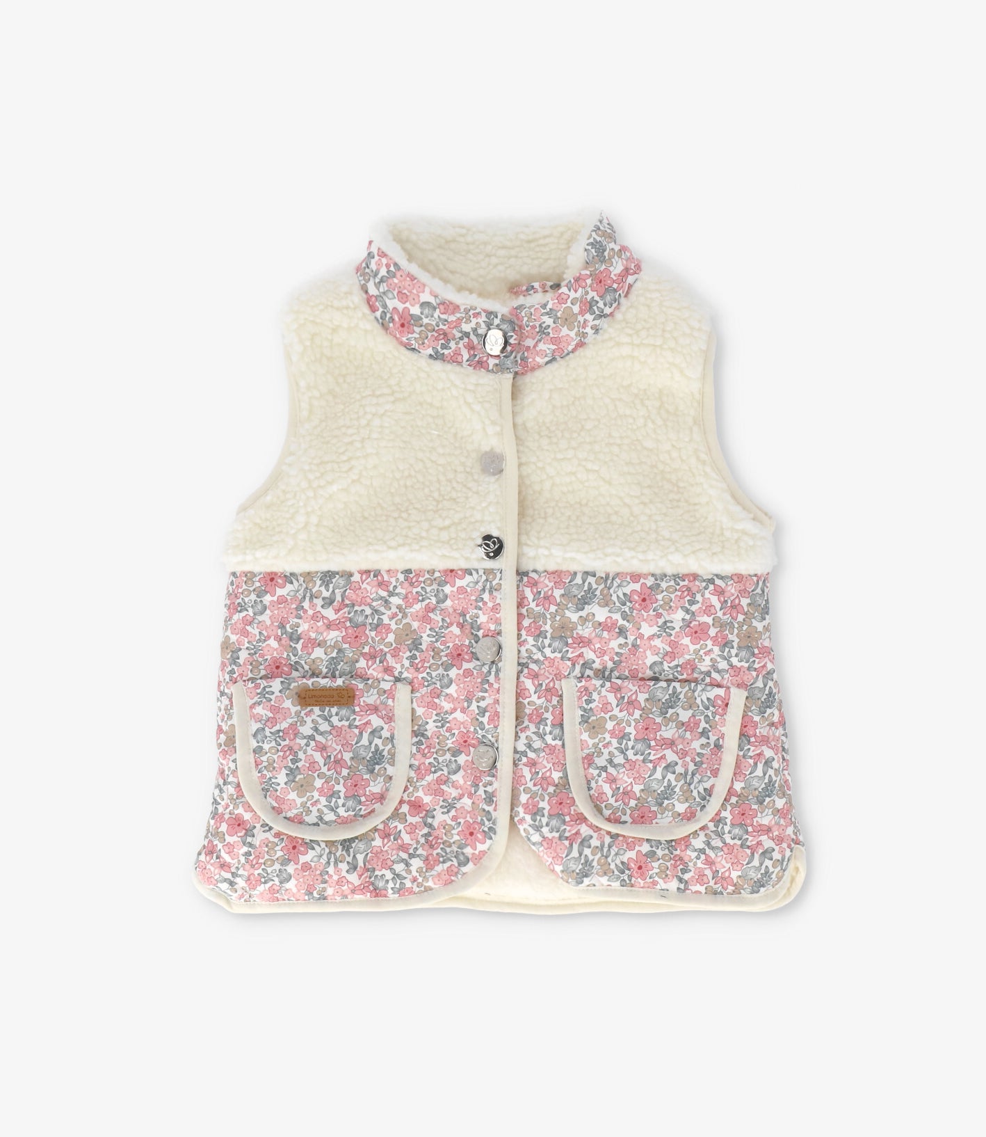 Parka bebé floreada