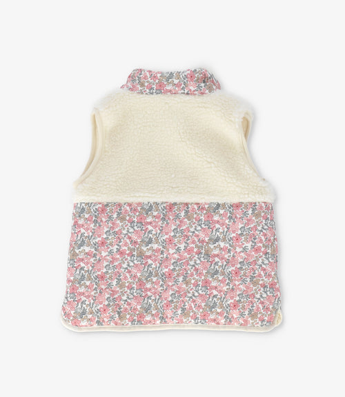 Parka bebé floreada