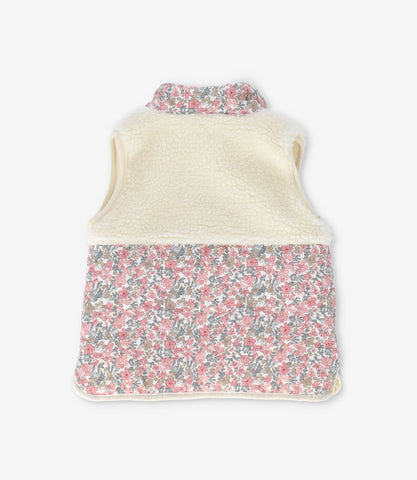 Parka bebé floreada
