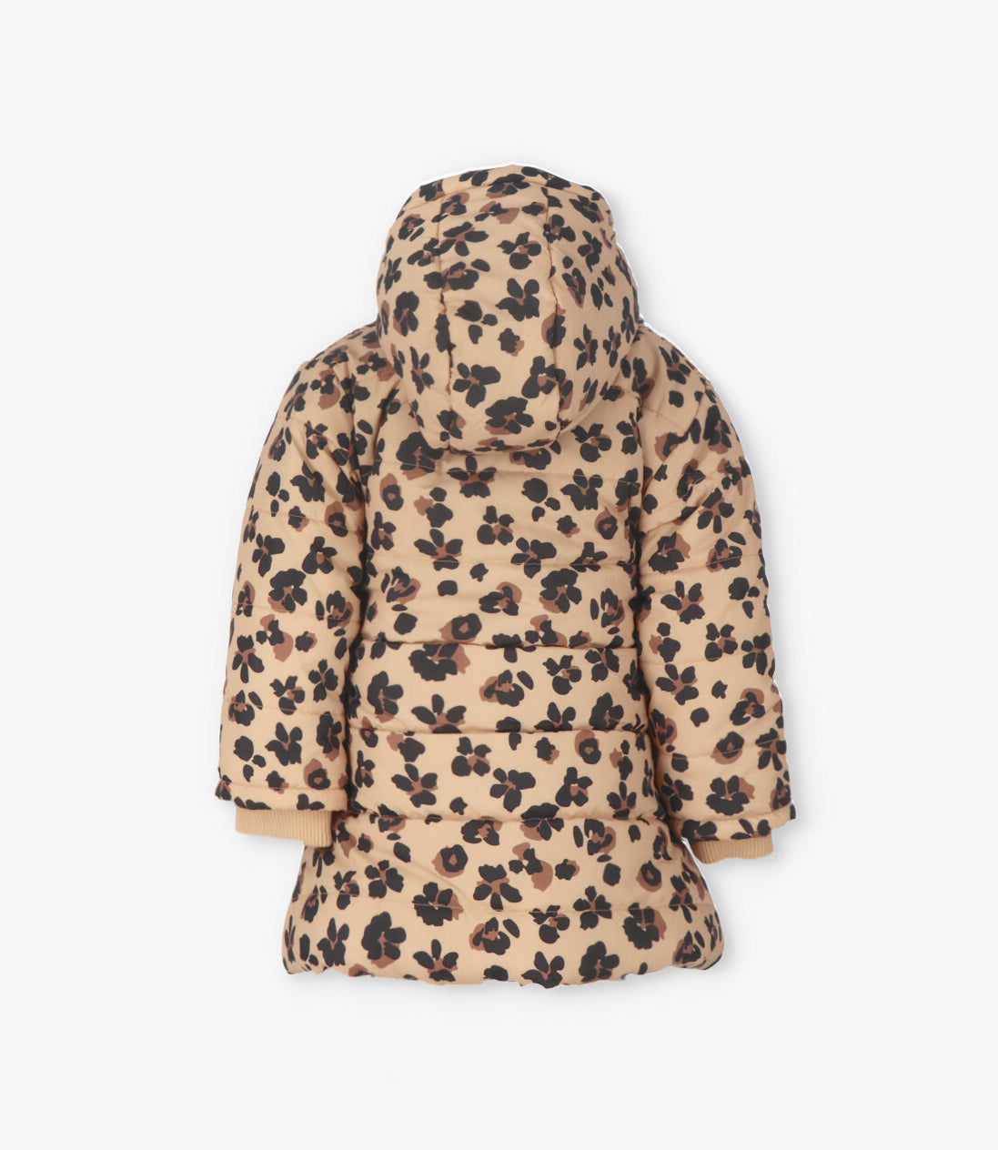 Parka bebé animal print 3 meses / Beige