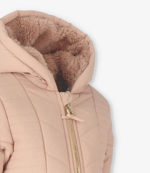 Parka bebé engomada 3 meses / Beige