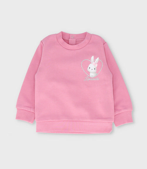 Polerón bebé básico 3 meses / Coral