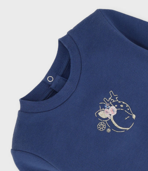 Polerón bebé básico 3 meses / Azul Marino