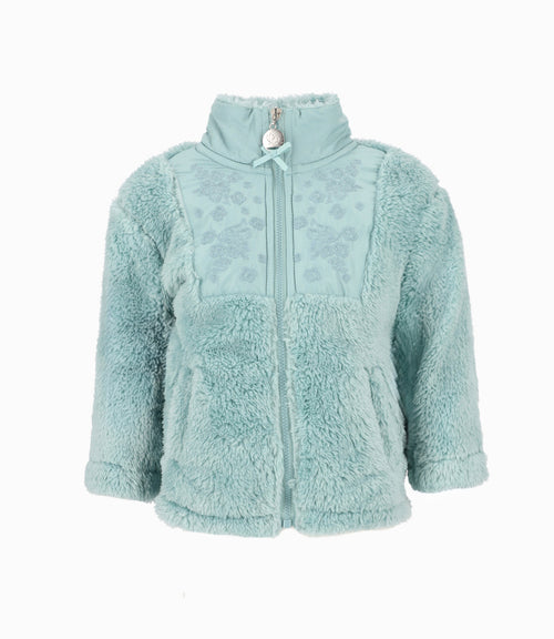 Polerón Bebé De Polar 3 meses / Menta