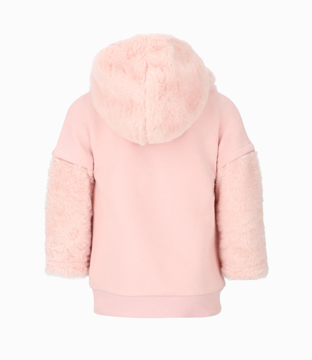 Polerón bebé niña con diseño 3 meses / Rosado