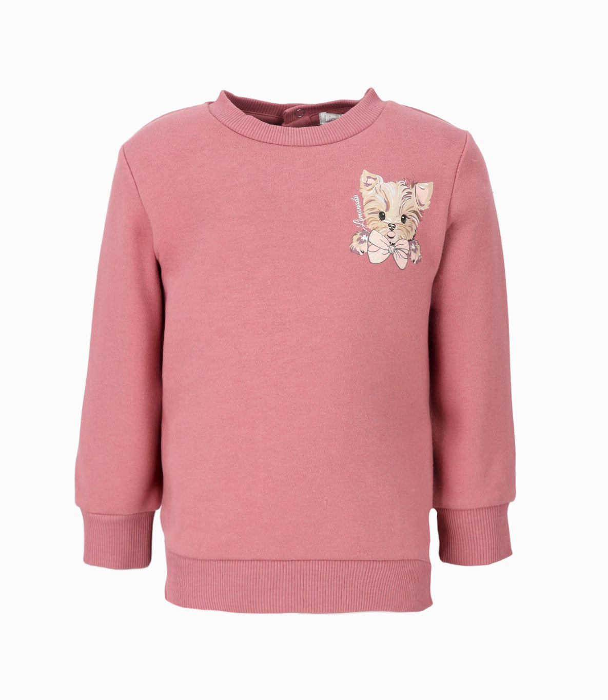 Polerón bebé niña básico 3 meses / Coral