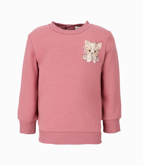 Polerón bebé niña básico 3 meses / Coral