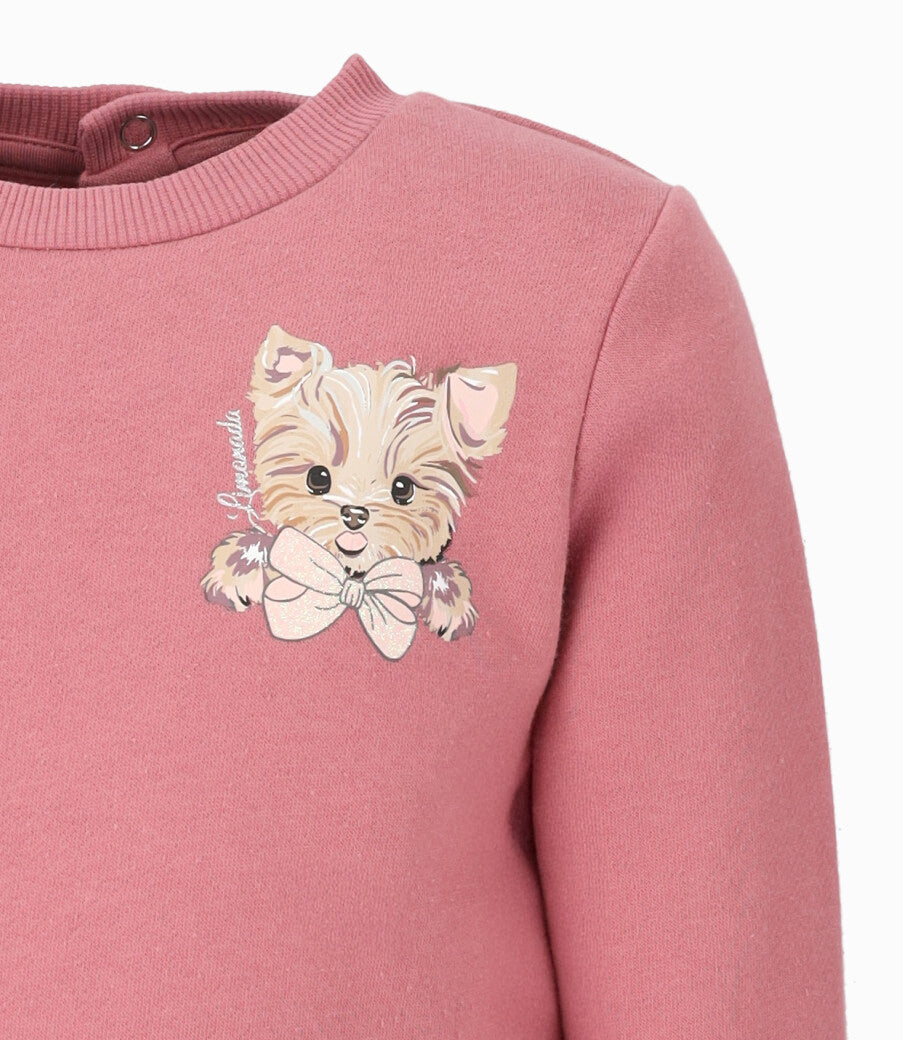 Polerón bebé niña básico 3 meses / Coral