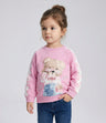 Polerón bebé animal print y oso