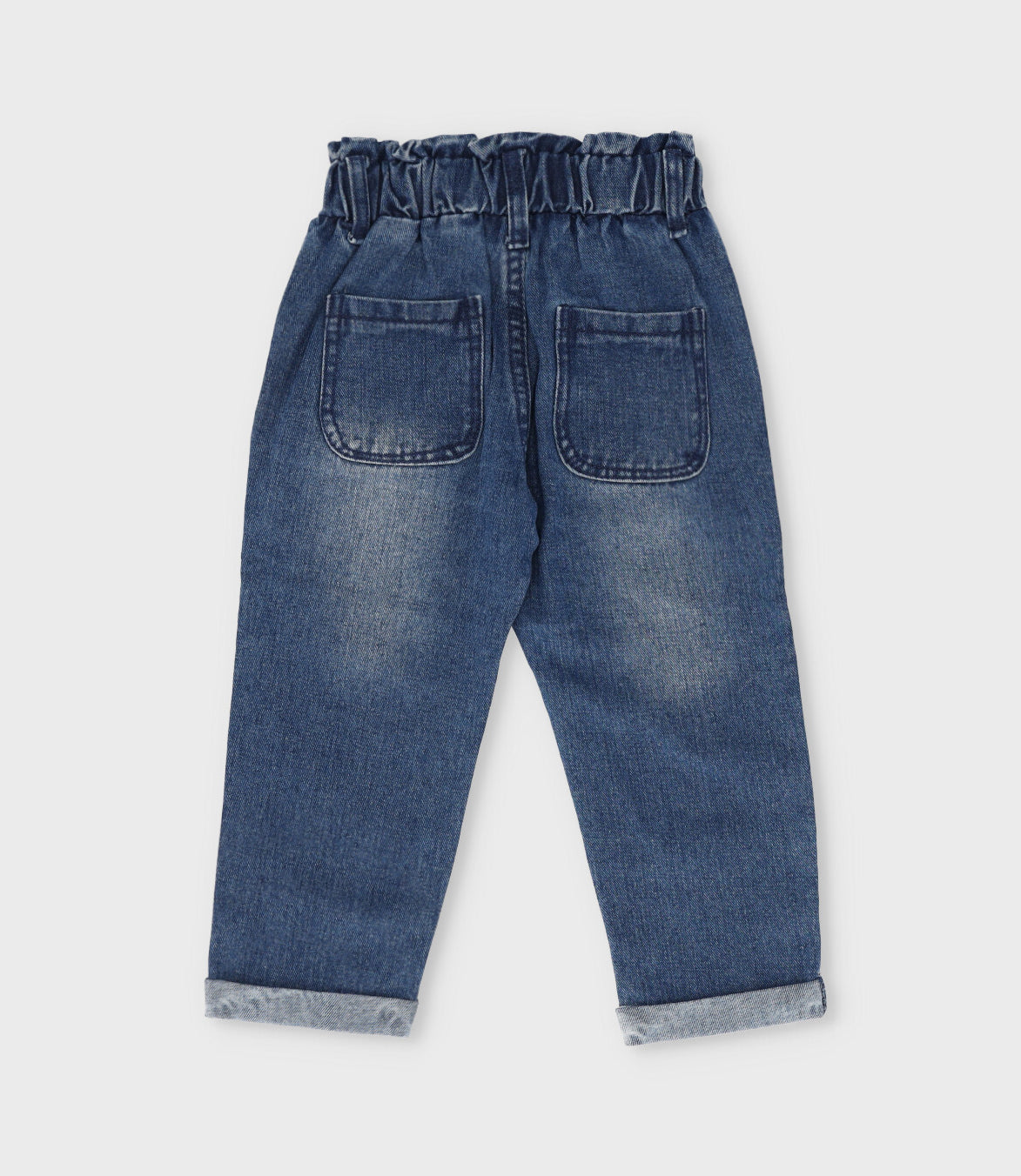 Jeans bebé con corazones 3 meses / Azul Marino