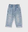 Jeans bebé con corazones