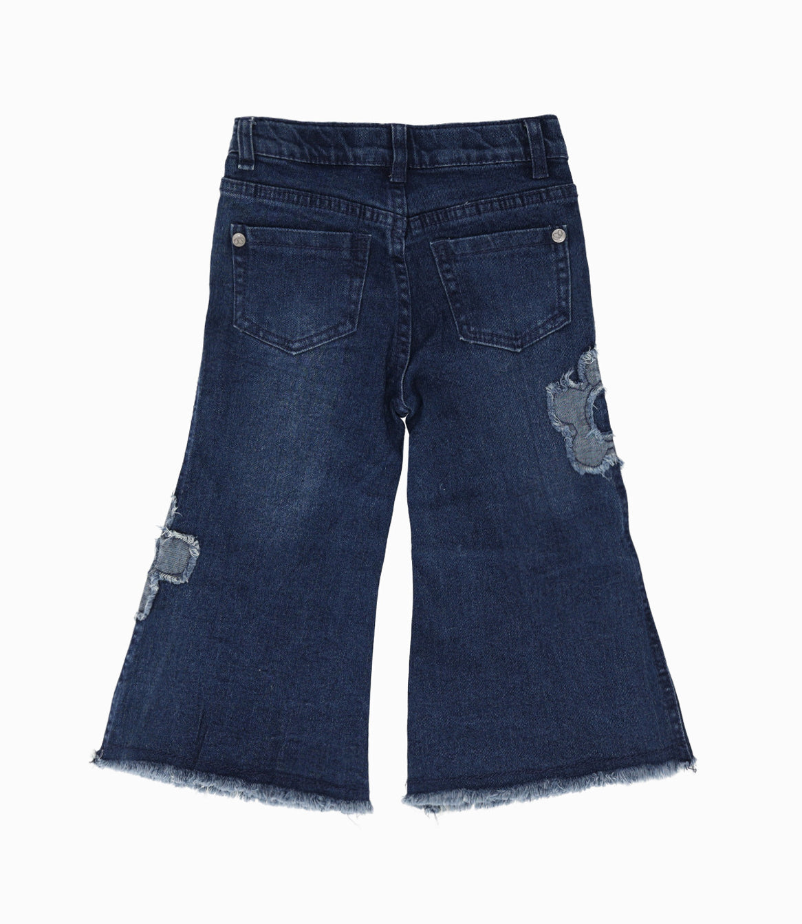 Jeans bebé niña con diseño 3 meses / Azul Marino