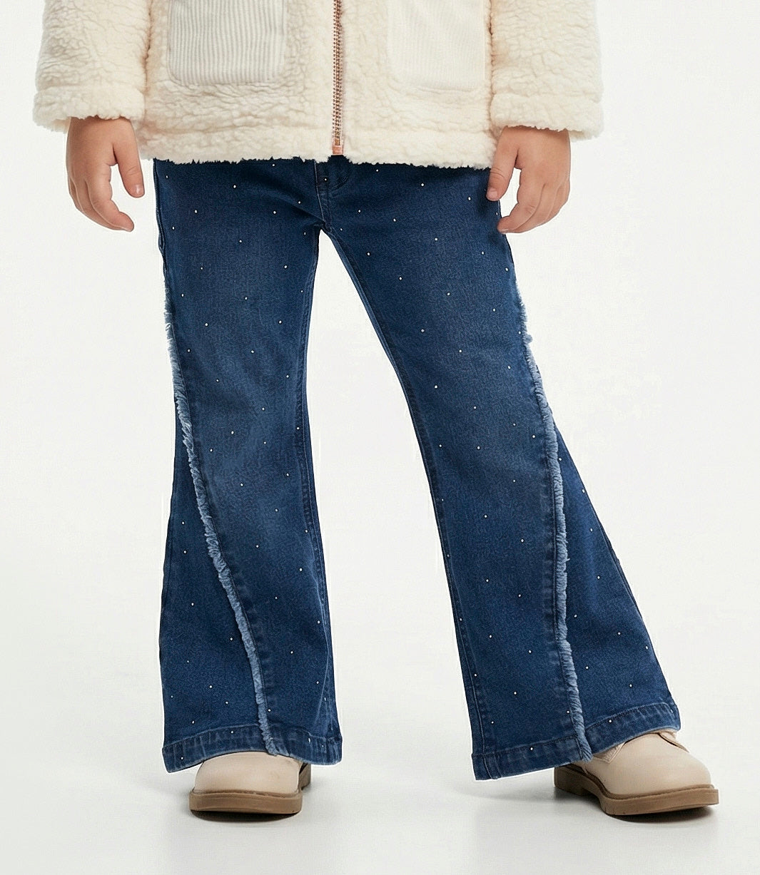 Jeans bebé acampanados
