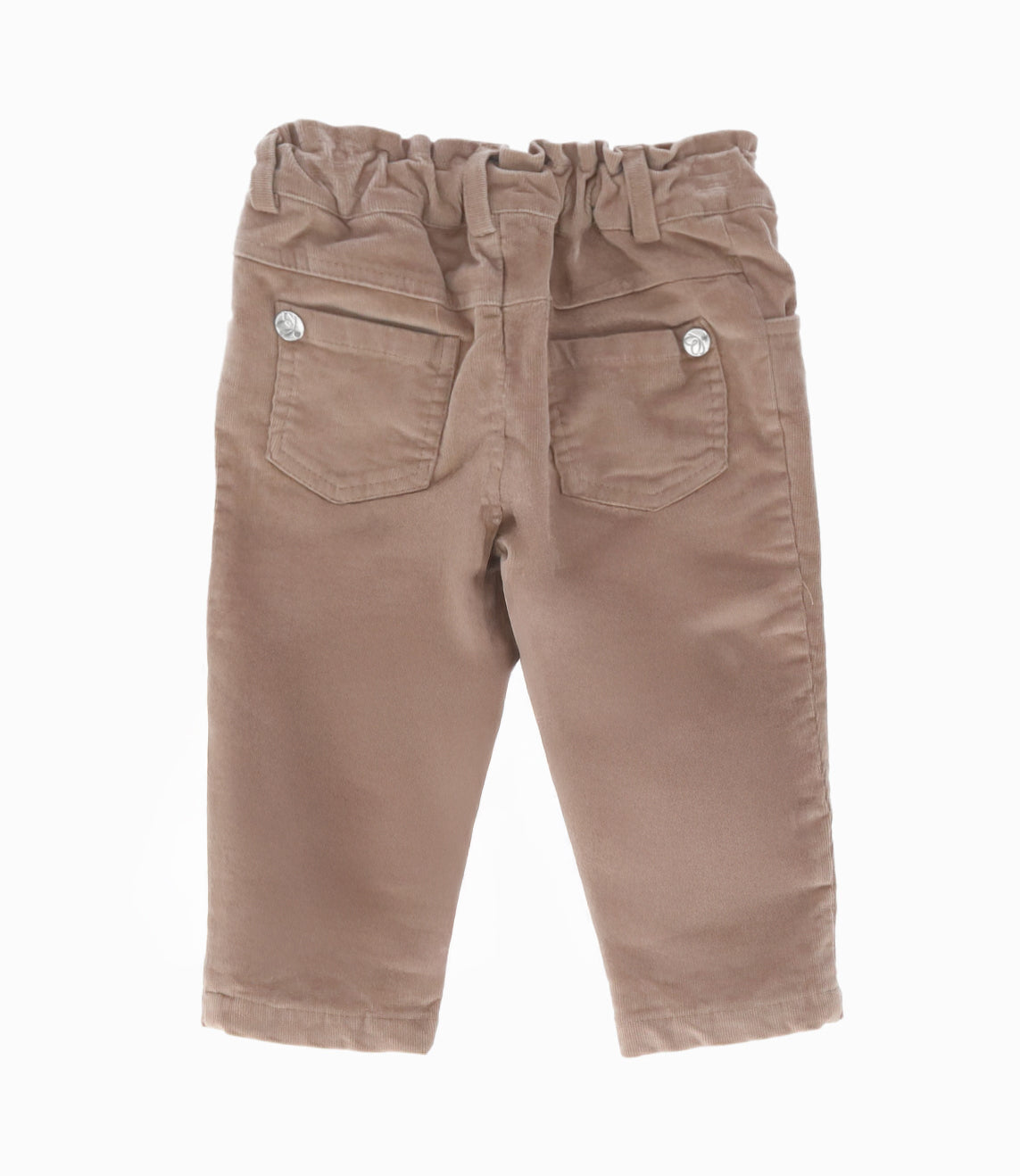 Pantalón bebé niña con osito 3 meses / Beige