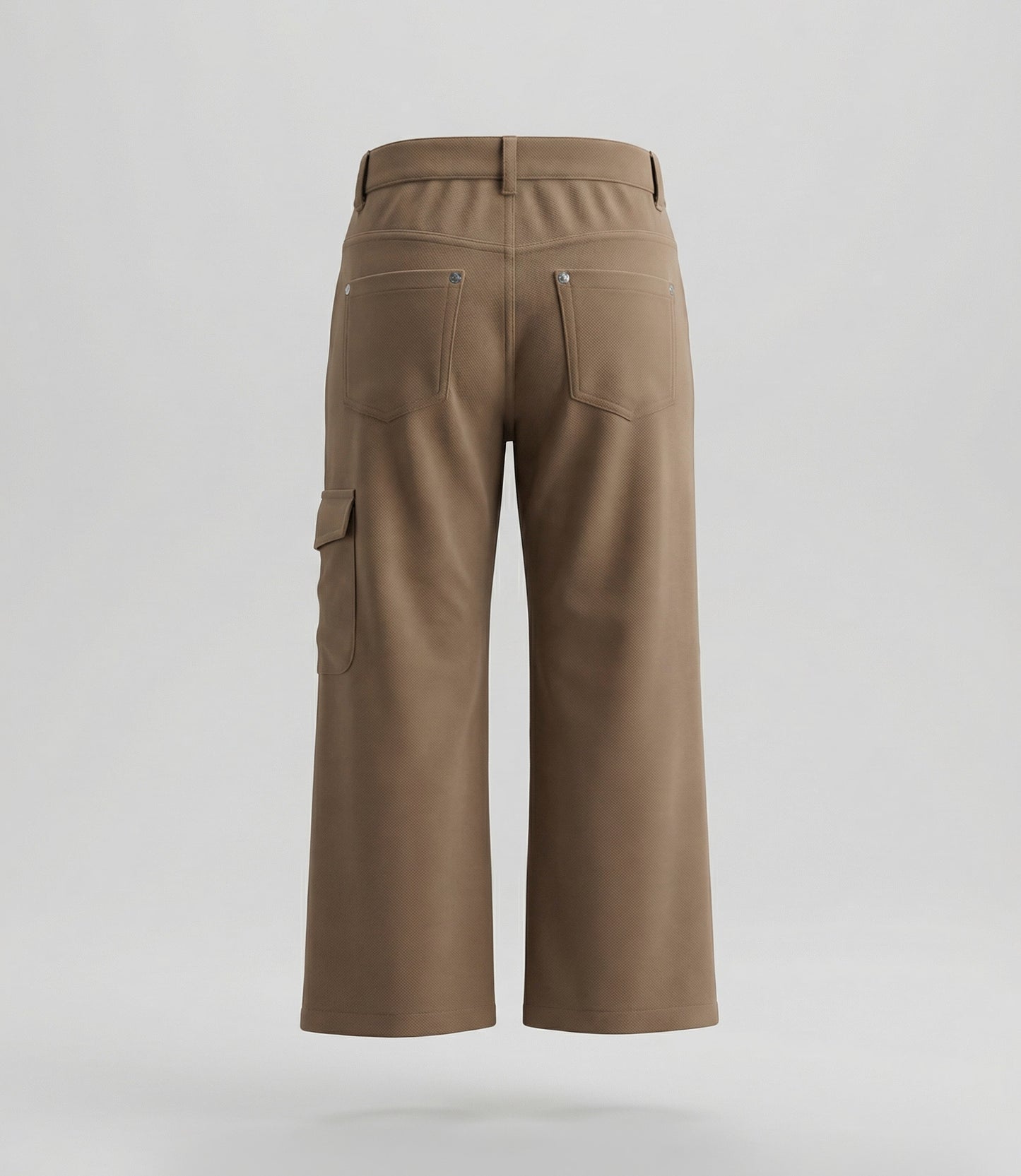 Pantalón bebé de cotelé con brillos 3 meses / Café