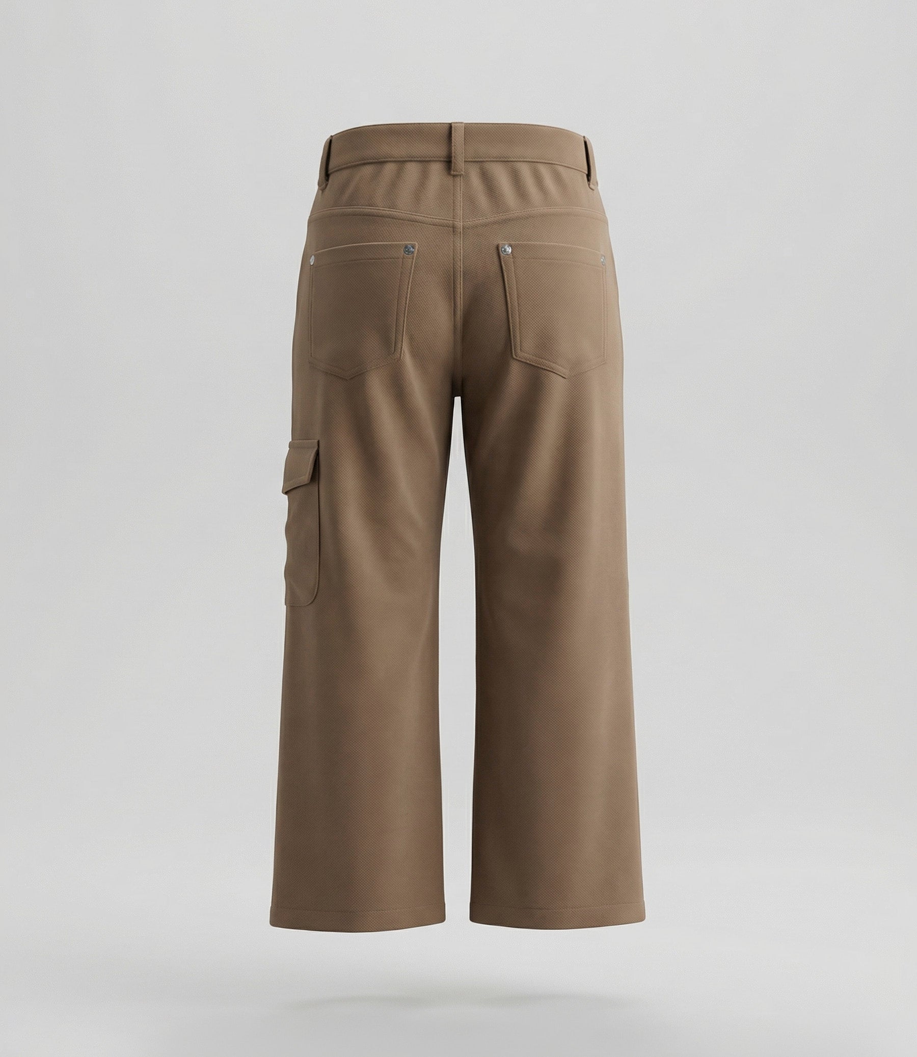 Pantalón bebé de cotelé con brillos 3 meses / Café