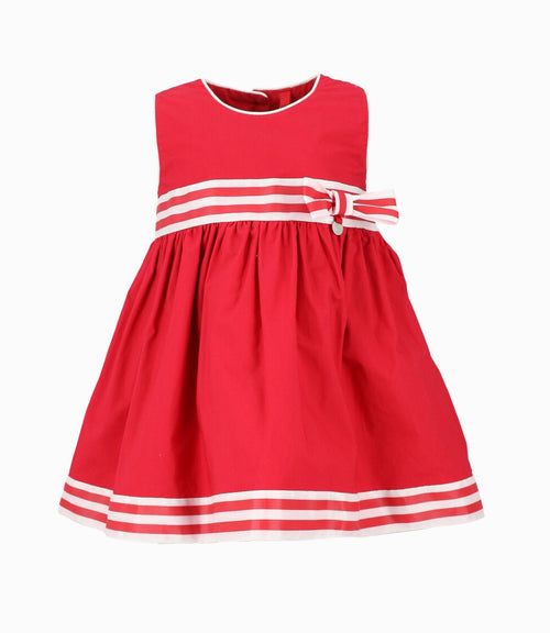 Vestido Bebé Con Lazo 3 meses / Rojo