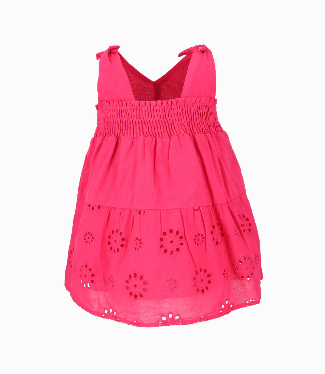 Vestido Bebé Con Flores 3 meses / Frambuesa