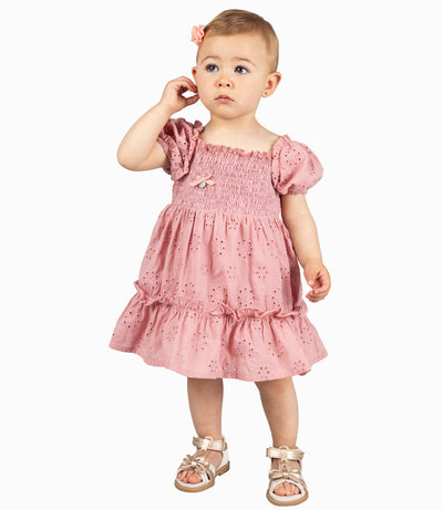 Vestido Bebé Con Flores