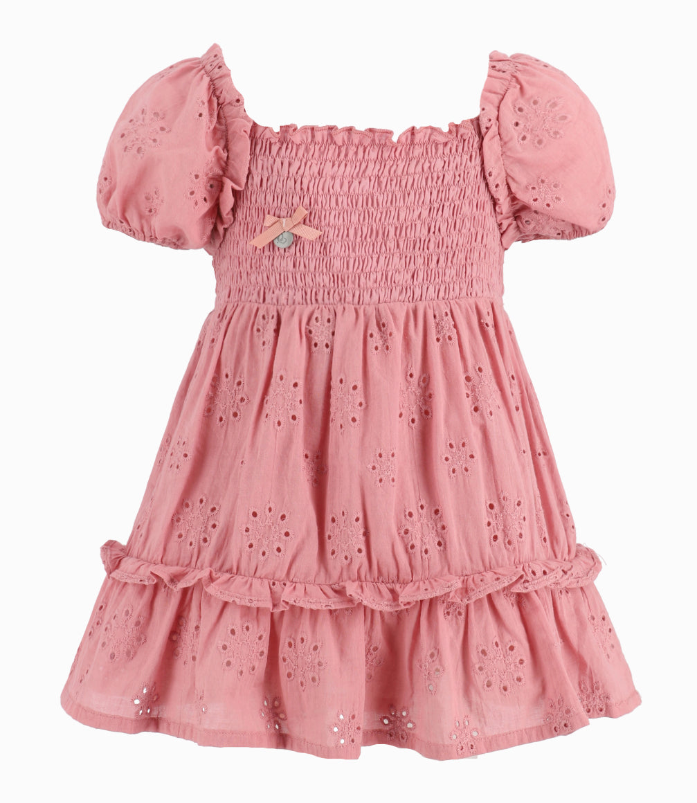 Vestido Bebé Con Flores