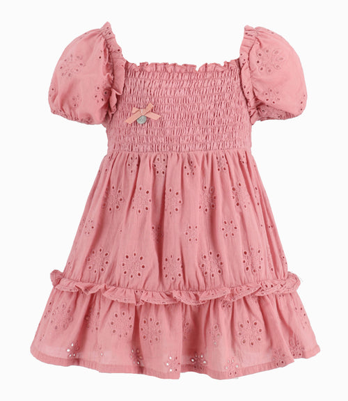 Vestido Bebé Con Flores