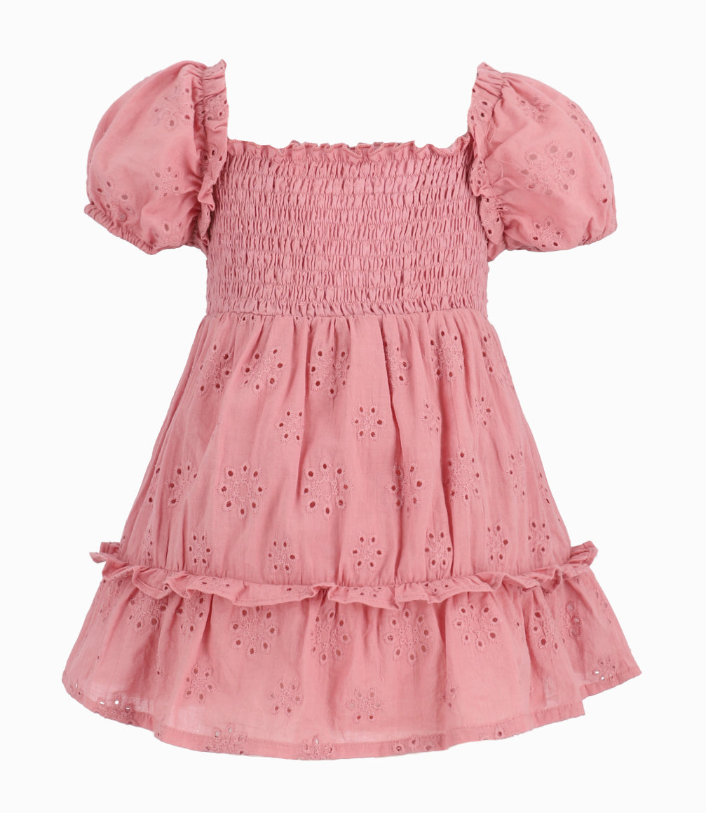 Vestido Bebé Con Flores