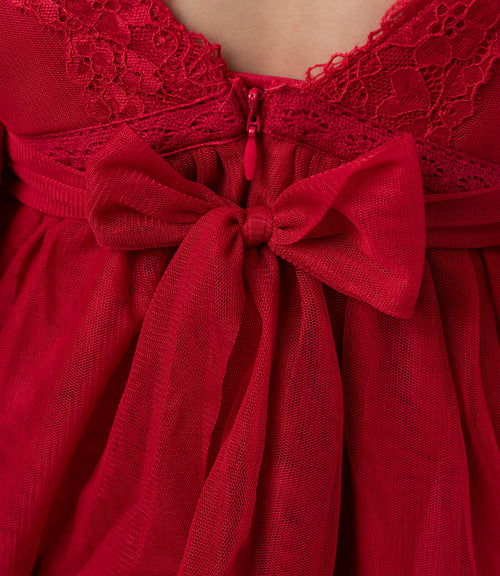 Vestido Bebé Con Lazo