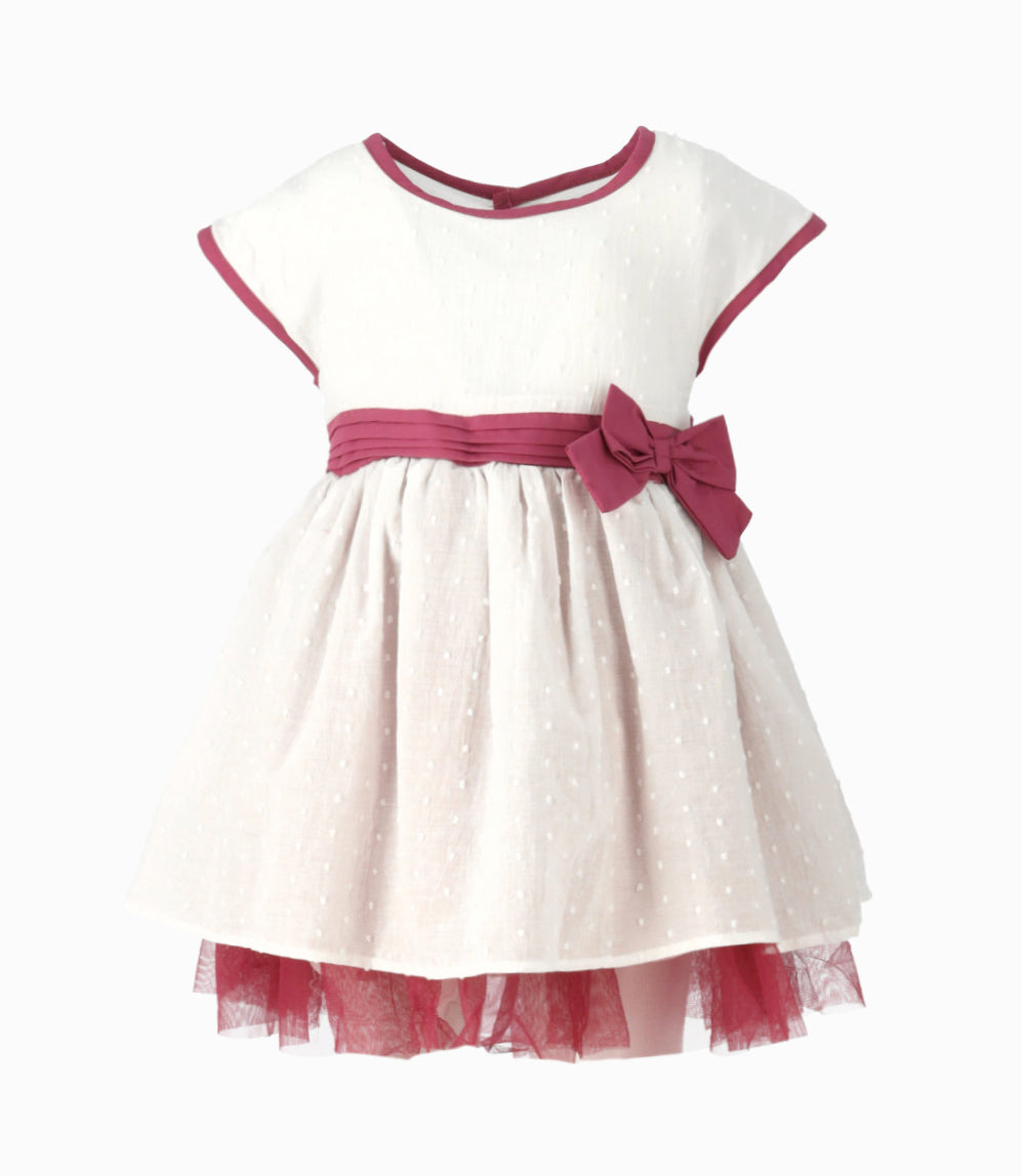 Vestido bebé con bolero
