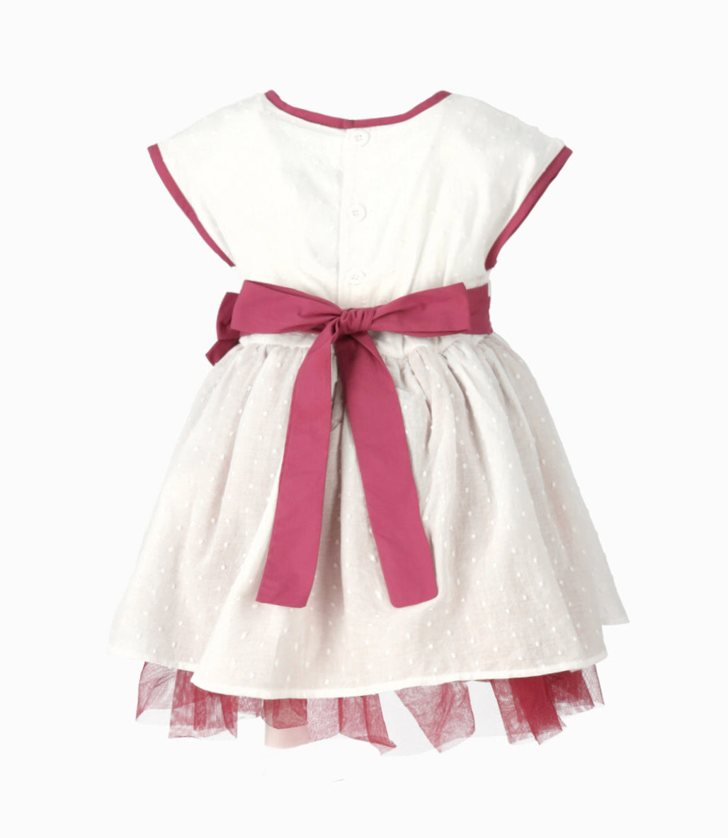 Vestido bebé con bolero