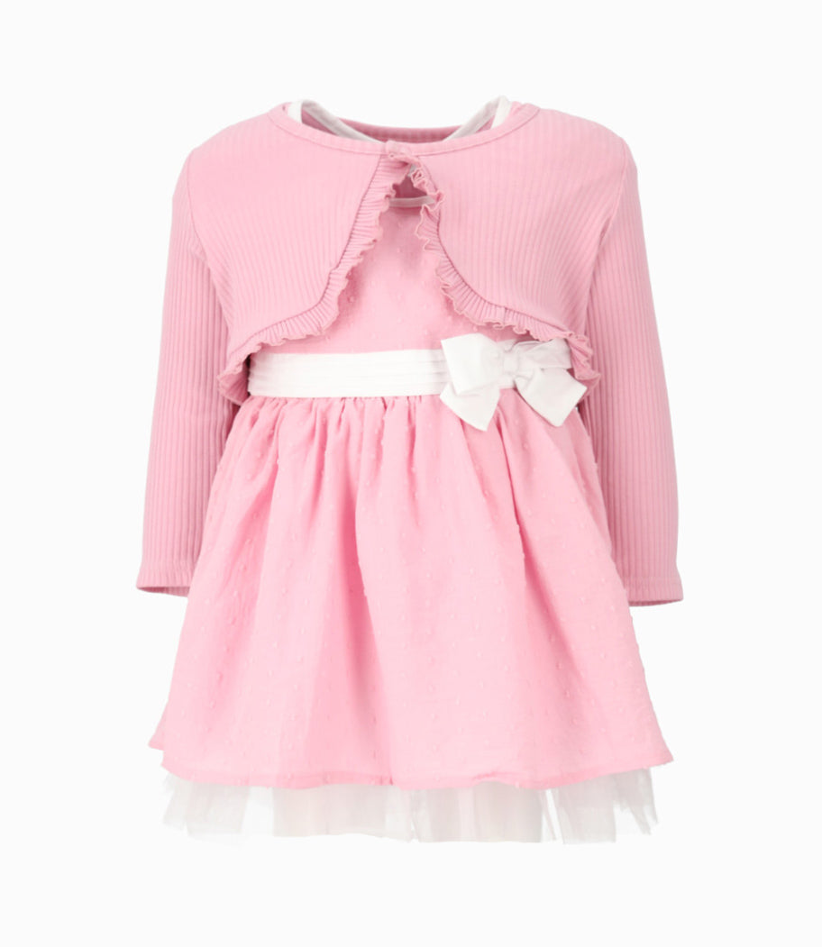 Vestido bebé con bolero