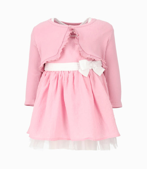 Vestido bebé con bolero
