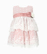 Vestido bebé de tul bordado