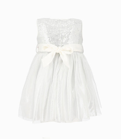 Vestido bebé niña con tul